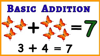 Addition for kids  Addition for class 1  basic Addition for kids  addition word problems maths [upl. by Nrubua546]