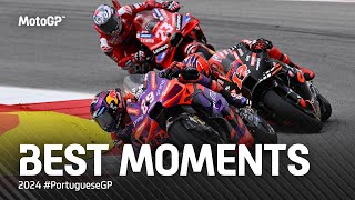 Best MotoGP™ Moments 💥  2024 PortugueseGP [upl. by Arty]