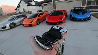 FULL TOUR OF THE SUPERCAR COLLECTION [upl. by Oguh558]