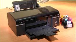 How to make cleaning of printing head on example of Epson T50 [upl. by Nordin320]