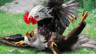 The Remarkable Account Of A Hens Courageous Fight Against A Savage Eagle To Keep Her Chicks Safe [upl. by Airtal534]