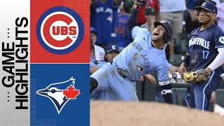 Toronto Blue Jays vs Chicago Cubs Game Highlights  08162024 [upl. by Lashonde564]