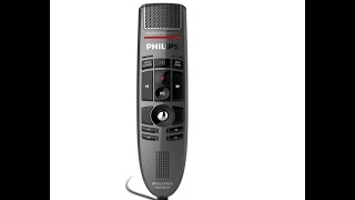 Review Philips LFH 3500 SpeechMike Premium USB dictation microphone [upl. by Aisak]