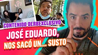 Contenido Derbexclusivo  José Eduardo ¨El Sultán¨ bromista en De Viaje Con Los Derbez 2 [upl. by Revolc]