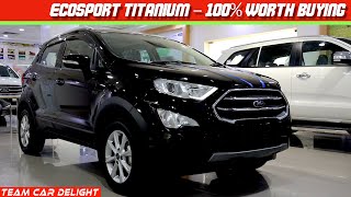 Ford Ecosport Titanium 2021  Walkaround Review with On Road Price  Ford Ecosport 2021 [upl. by Diego223]