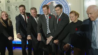 2024 Hockey Hall of Fame Media Press Conference [upl. by Atiragram]