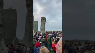 Visiting the Neolithic monument of Stonehenge for winter solstice stonehenge londonengland [upl. by Tremain112]