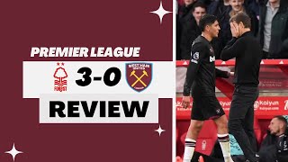 Nottingham Forest 30 West Ham  Babbling Review Show  INEXCUSABLE [upl. by Natalie]