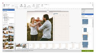 Comment créer un calendrier familial dans le logiciel Saal Design [upl. by Azal]