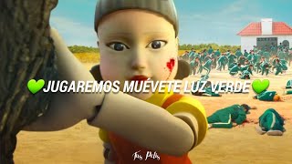 JUGAREMOS MUÉVETE LUZ VERDE  Canción del Juego Del Calamar Con Letra [upl. by Rondon887]