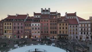 Warszawa Rynek Stare Miasto Dron [upl. by Laws]