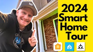 Smart Home Tour 2024 Over 120 HomeKit and Matter devices in my Home Assistant smart home [upl. by Delanty]