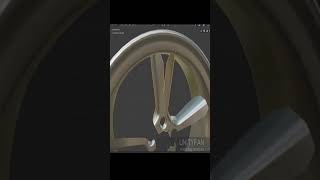 53glimpses Quick modeling of wheels 4x timelapse [upl. by Demetre879]