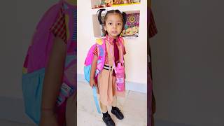 Tooktook mummy ki tabiyt khrab me khud se ready ho school chali [upl. by Yalonda]