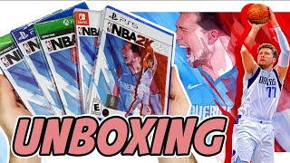 NBA 2K22 PS4PS5SwitchXbox OneXbox Series X Unboxing [upl. by Hagai]