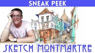 Ian Fennellys online workshop Sketch Montmartre Sneak Peek [upl. by Adnorrahs]