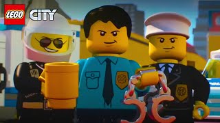 LEGO City Police Mini Movies Compilation Episode 1 to 6  LEGO Animation Cartoons [upl. by Edmond]