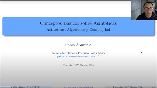 Conceptos Básicos sobre Asintóticas  Algoritmos y Complejidad [upl. by Mullane219]