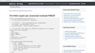 web crypto api pbkdf example [upl. by Ernestine982]