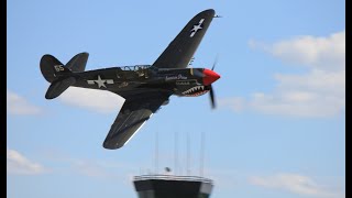 P40 Fighter Flight Aerobatics WW2 Weekend Reading PA June 8 2024 [upl. by Jareb244]