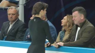 Евгения Медведева ПП Контрольные прокаты 20182019 Evgenia Medvedeva FS Open Skates [upl. by Eelyme965]