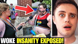 UNHINGED Woke Liberals Get SLAP OF REALITY At Bizarre Pride Event… [upl. by Faubion]