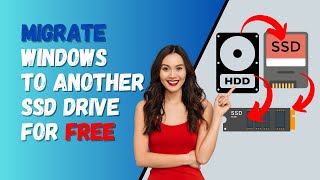 Migrate Windows to Another SSD Drive For FREE [upl. by Ainadi]