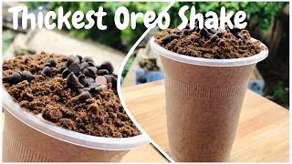 Oreo Milkshake  Oreo Shake  Milkshake Homemade  Thick Oreo Milkshake  How to Make Oreo Milkshake [upl. by Westley]