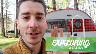 Exploring a TAB 320 Teardrop Camper [upl. by Tiphane]