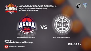 ASABA VS KBA  KU 14 PA  ACADEMY LEAGUE SERIES 4 [upl. by Elatnahs]