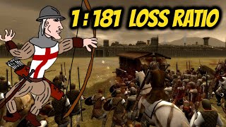 THIS IS WHY I LOVE ARCHERS  Medieval II Total War [upl. by Arreip]