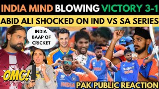 ABID ALI SHOCKED 😳 ON IND VS SA SERIES 31  TILAK VERMA 120  SANJU 104  ARSHDEEP SINGH 320 [upl. by Melody164]