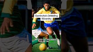 Garrinchas Dribbling Wizardry soccer sportfacts [upl. by Airdnola257]