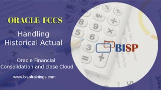 Oracle FCCs Handling Historical Actual  Oracle FCCs Consulting  Oracle Financial Consolidation [upl. by Oneill692]