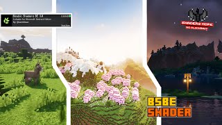 BSBE SHADER MCPE 12130 4GB DIVACE WORKING SHADERS [upl. by Merrel]