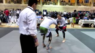 15 SECOND ANKLE LOCK SUBMISSION Josh Sequeira  Grappling Industries [upl. by Nimar178]