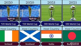 Upcoming ICC tournament 20242031  t20 icc cricket odi test india bcci viratkohli [upl. by Tsnre338]