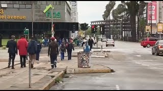 Capital Airport Bans Entrance of Foreign Reporters Life Remains Normal for Civilians in Zimbabwe [upl. by Neltiac]