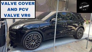 Intake Manifold  Valve Cover Replacement 2011 Porsche Cayenne 36 VR6 Audi Q7 VW Touareg 9581 92A [upl. by Ennadroj]