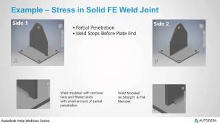 Predicting and Validating Welds with FEA in Autodesk Nastran InCAD [upl. by Corene]