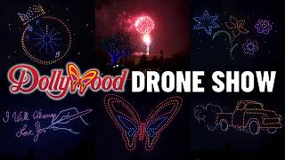 NEW Dollywood Summer Drone Show 2024  FULL 4K SHOW [upl. by Peatroy27]