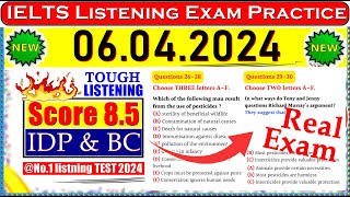 IELTS LISTENING PRACTICE TEST 2024 WITH ANSWERS  06042024 [upl. by Happy945]