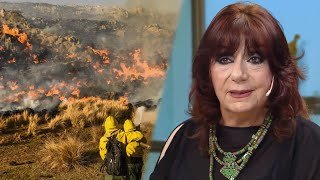 Ludovica Squirru habló del drama de los incendios en Córdoba y aseguró quotSON INTENCIONALESquot [upl. by Taddeusz741]