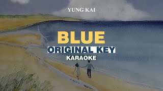 KARAOKE yung kai  blue ORIGINAL KEY [upl. by Fanechka]