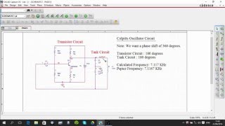 Colpitts Oscillator Circuit using pspice [upl. by Perceval]