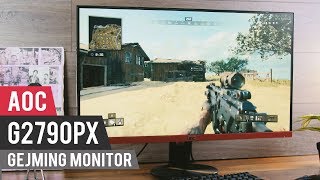 AOC G2790PX gejming monitor [upl. by Ynttirb]