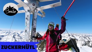 Skitour Zuckerhüttl 3507m auf den höchsten Berg der Stubaier Alpen [upl. by Holms]