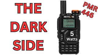 Retevis RA79 Quansheng UVK5 5W PMR 446 DARK SIDE Radio [upl. by Jenn]