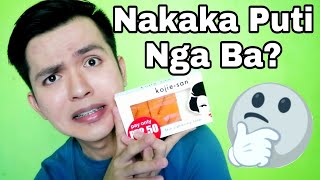 Kojie San Soap Review  Nakakaputi Nga Ba [upl. by Bourne]