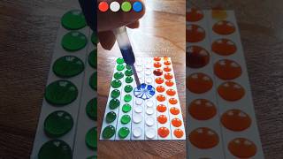 Colour mix video 6🇮🇳⚪🔵🧡colour mix karke kaun sa colourbanta haicolouronline colorfulmixing [upl. by Burke]